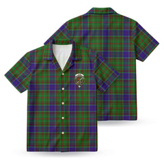 Adam Tartan Crest Hawaiian Shirt