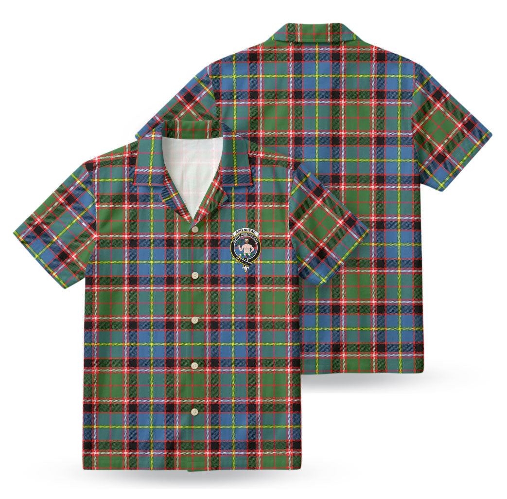Aikenhead Tartan Crest Hawaiian Shirt