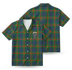 Aiton Tartan Crest Hawaiian Shirt
