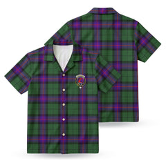 Armstrong Modern Tartan Crest Hawaiian Shirt