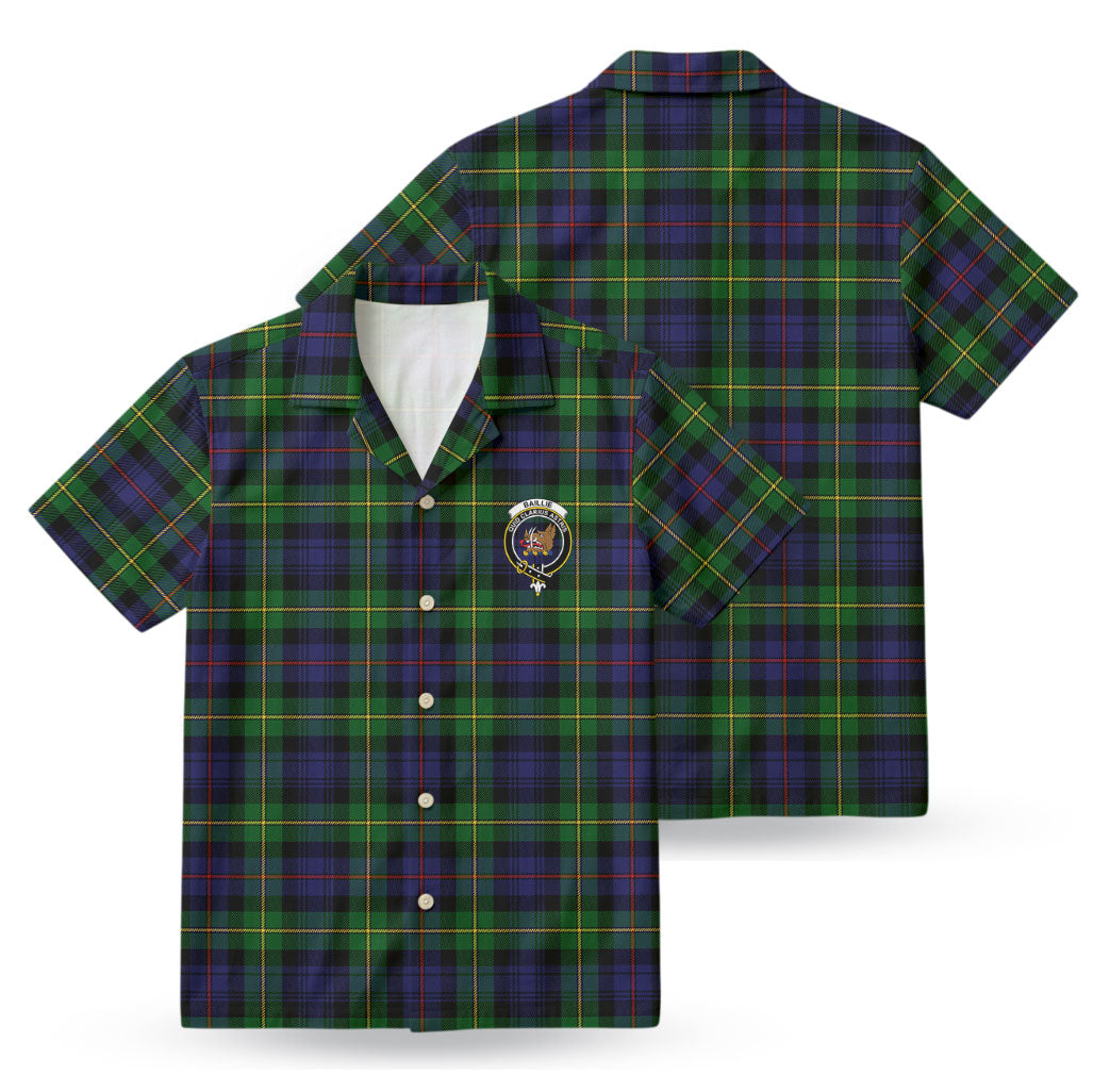 Baillie Tartan Crest Hawaiian Shirt