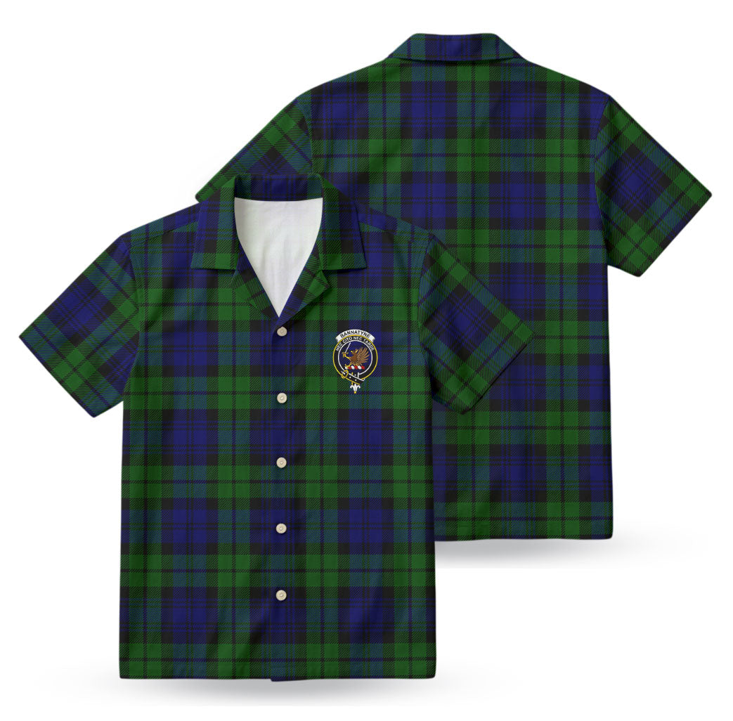 Bannatyne Tartan Crest Hawaiian Shirt