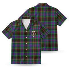 Brodie Hunting Modern Tartan Crest Hawaiian Shirt