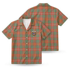 Bruce Ancient Tartan Crest Hawaiian Shirt