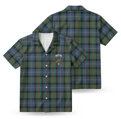 Cameron of Erracht Ancient Tartan Crest Hawaiian Shirt