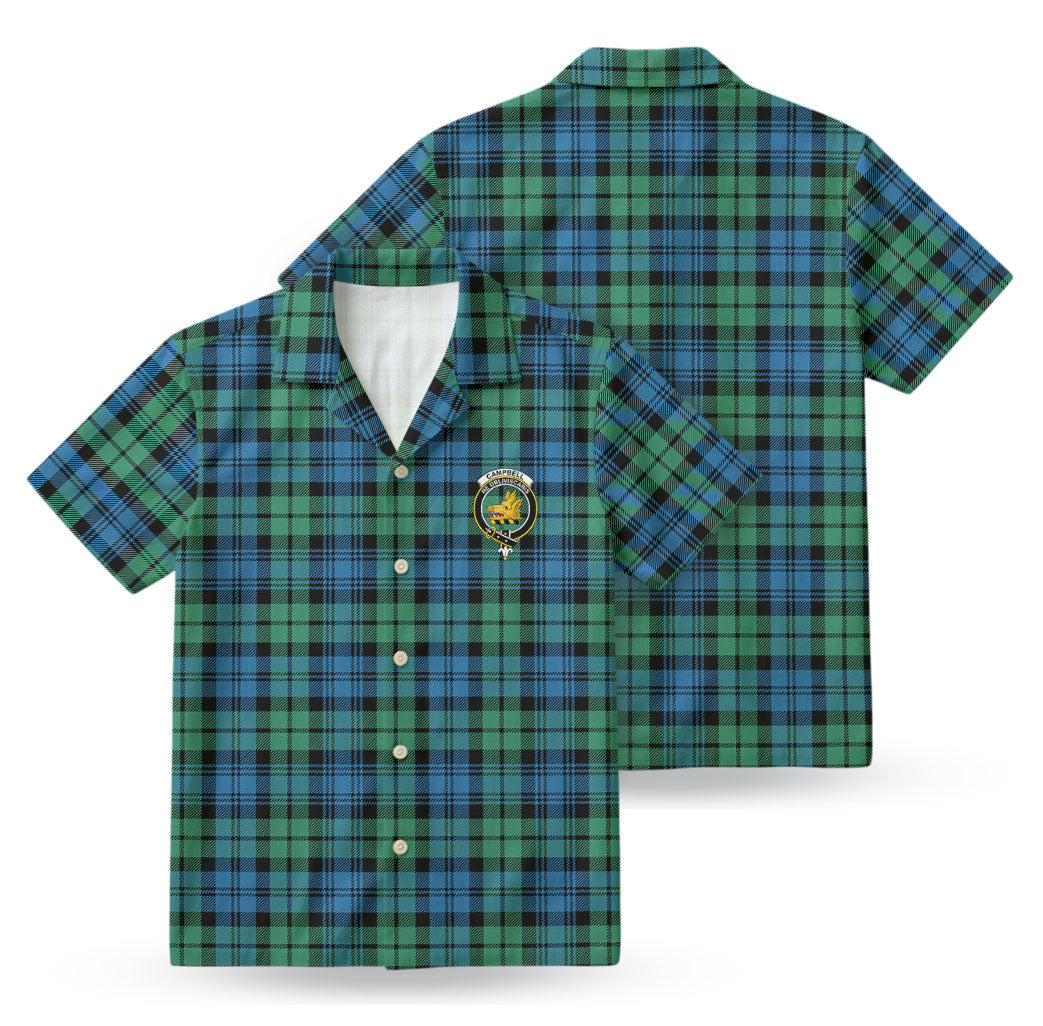 Campbell Ancient 01 Tartan Crest Hawaiian Shirt
