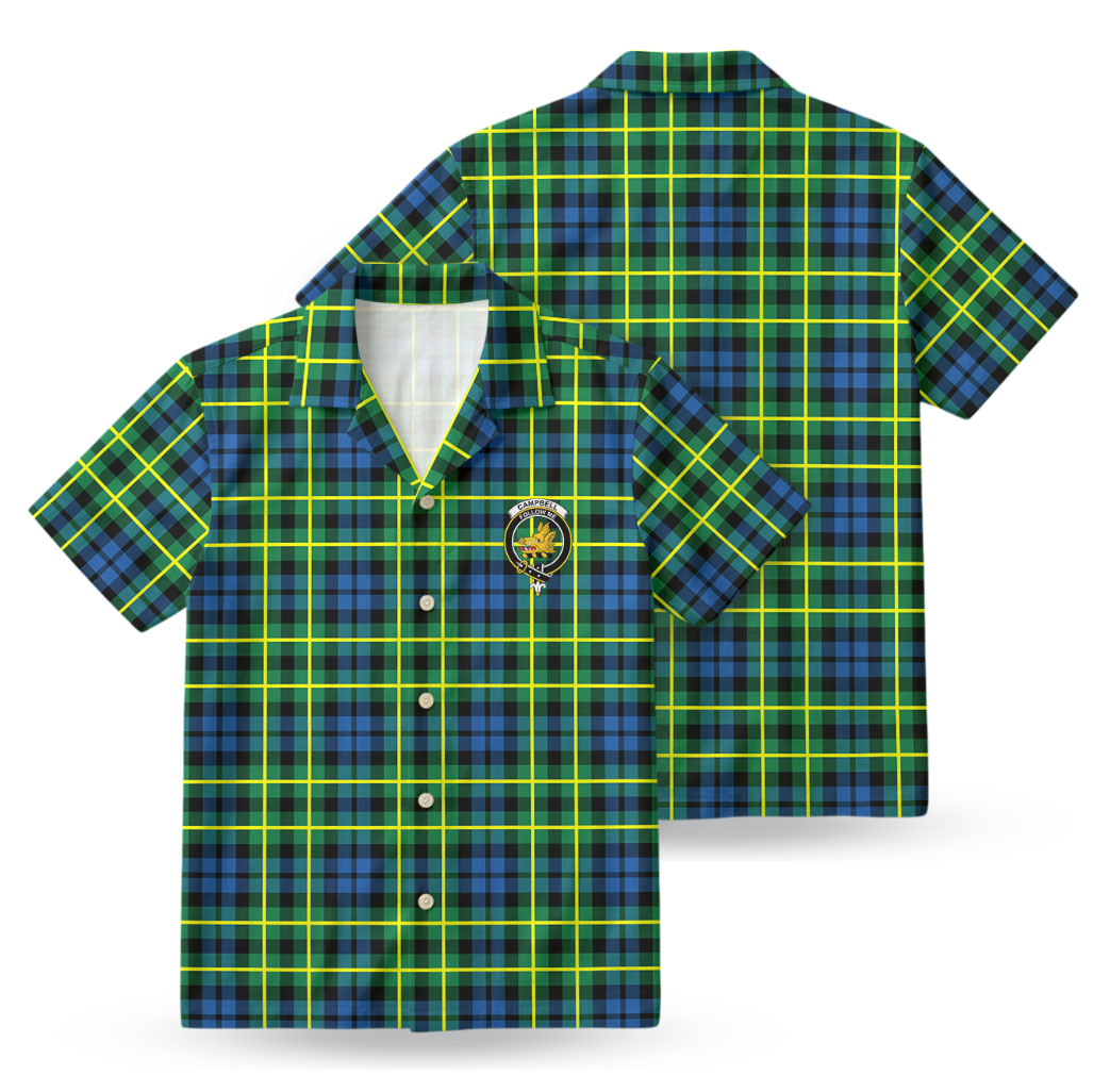 Campbell of Breadalbane Ancient Tartan Crest Hawaiian Shirt