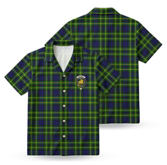 Campbell of Breadalbane Modern Tartan Crest Hawaiian Shirt