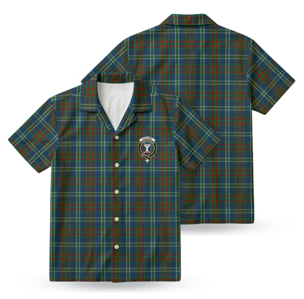 Cathcart Tartan Crest Hawaiian Shirt