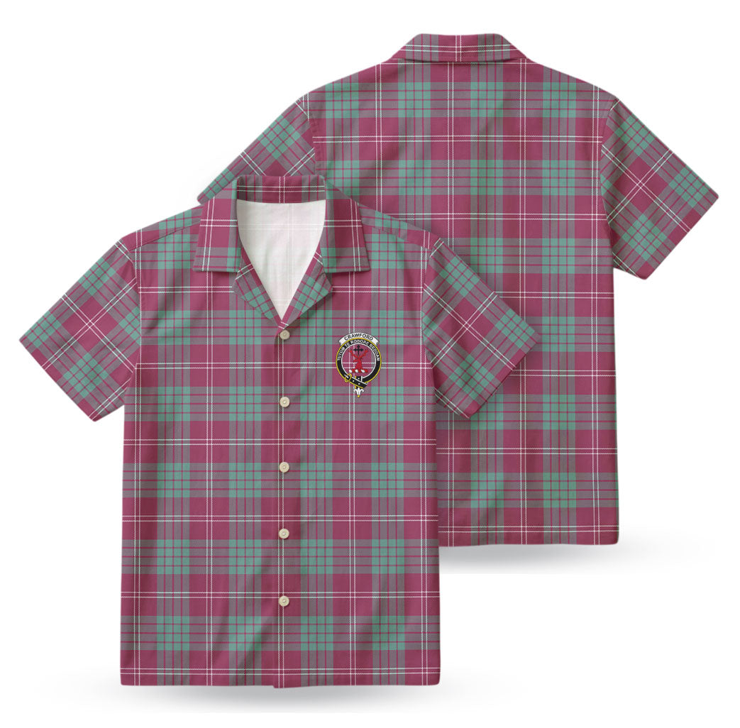 Crawford Ancient Tartan Crest Hawaiian Shirt