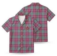 Crawford Ancient Tartan Crest Hawaiian Shirt