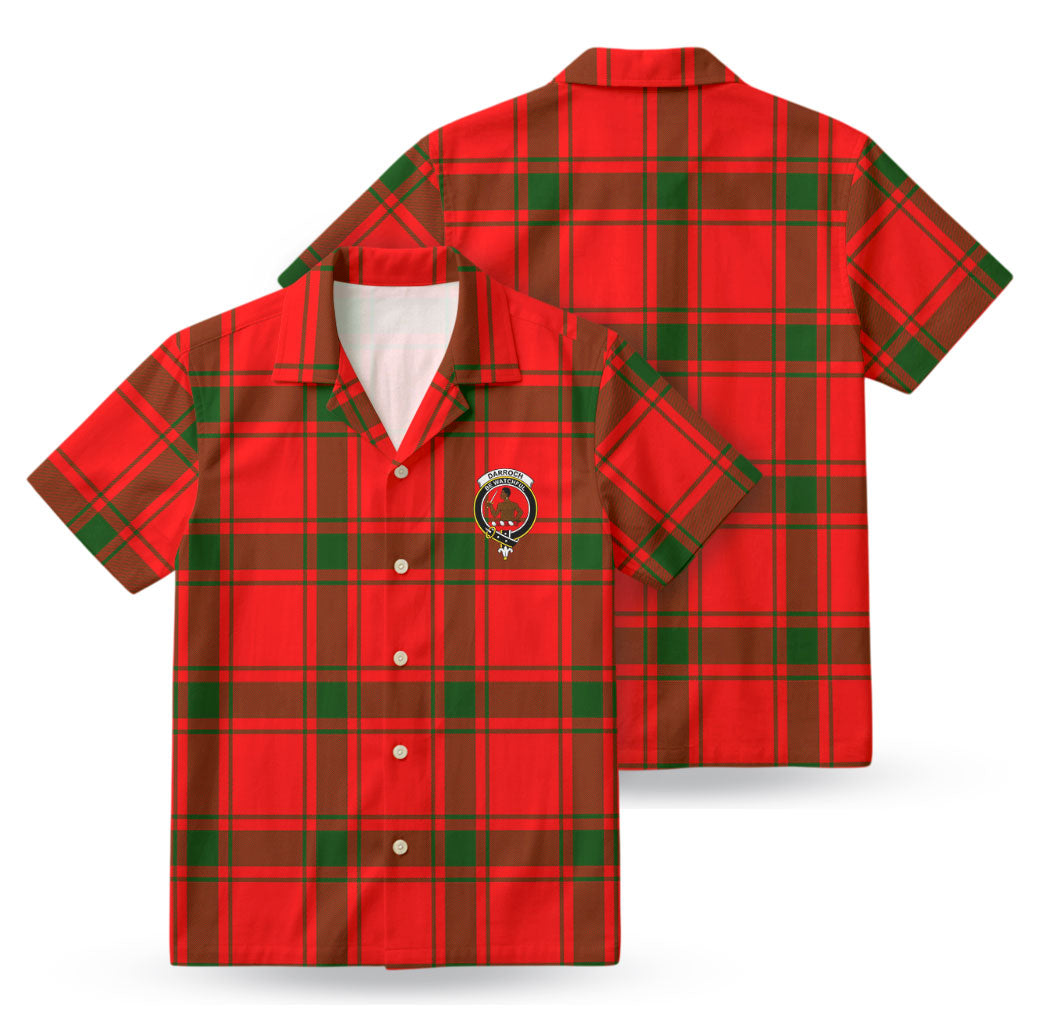 Darroch (Gourock) Tartan Crest Hawaiian Shirt