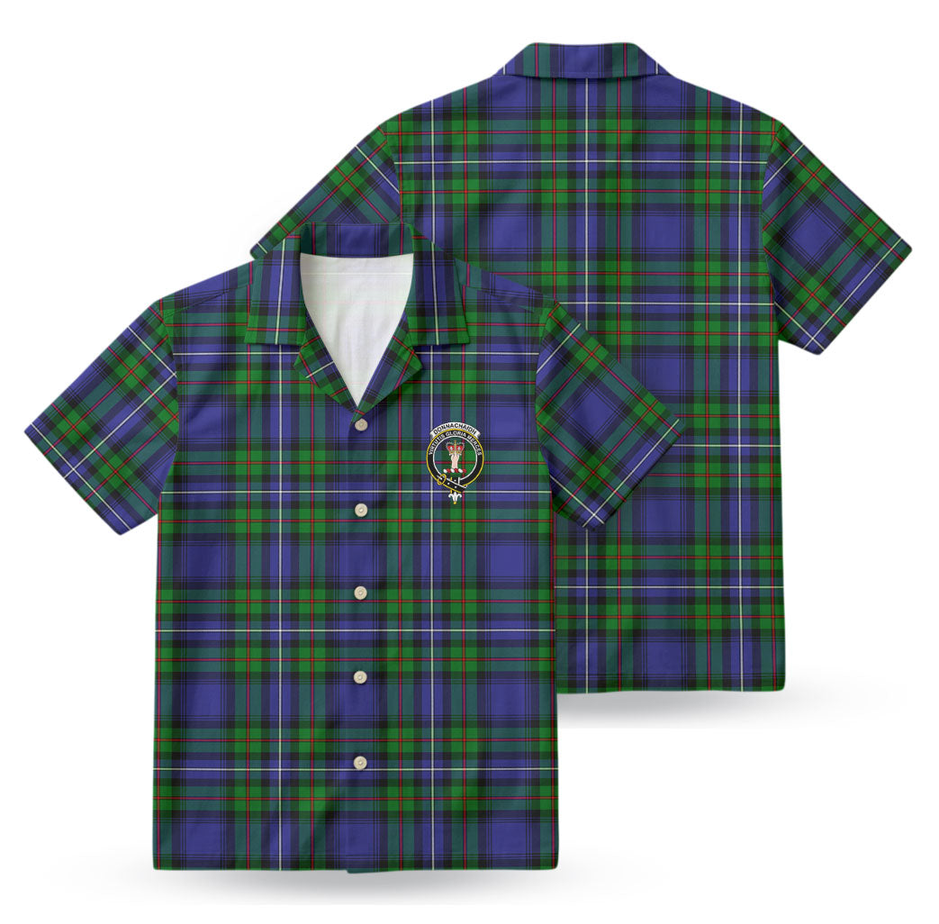 Donnachaidh Tartan Crest Hawaiian Shirt