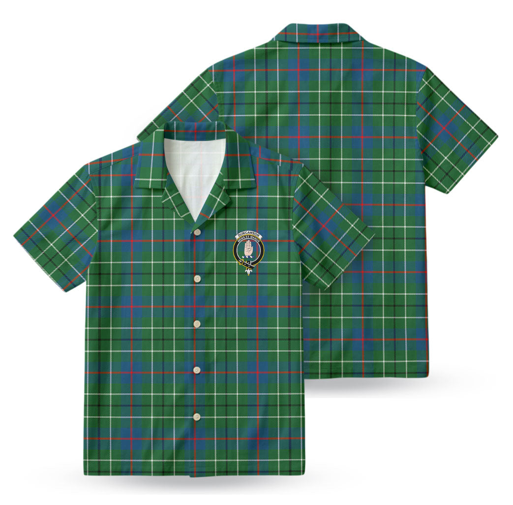 Duncanson Tartan Crest Hawaiian Shirt