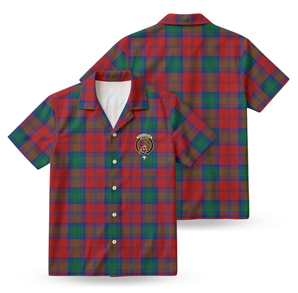 Fotheringham Tartan Crest Hawaiian Shirt