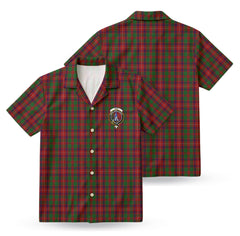 Ged Tartan Crest Hawaiian Shirt
