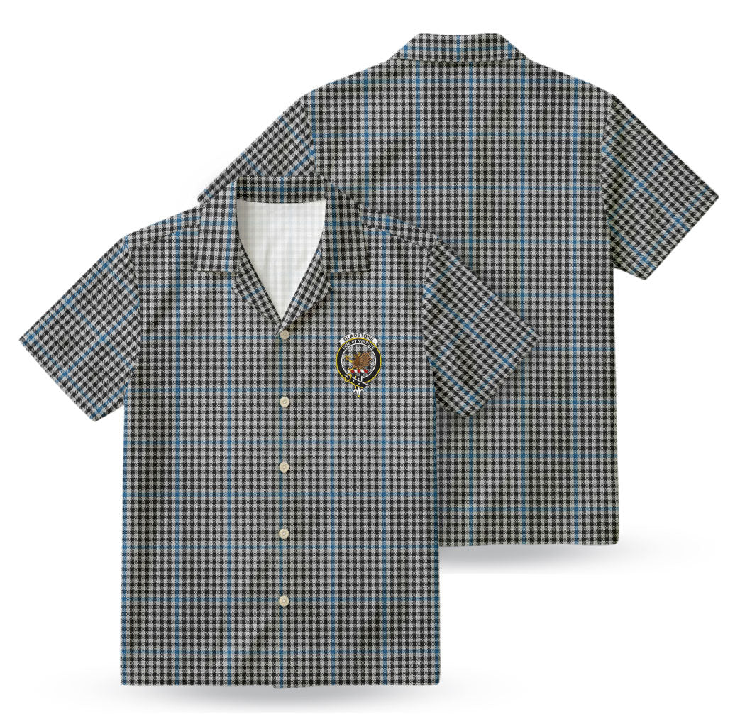 Gladstone Tartan Crest Hawaiian Shirt