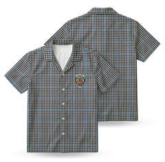 Gladstone Tartan Crest Hawaiian Shirt