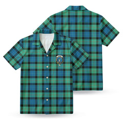 Gunn Ancient Tartan Crest Hawaiian Shirt