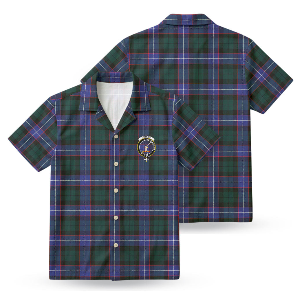 Guthrie Modern Tartan Crest Hawaiian Shirt