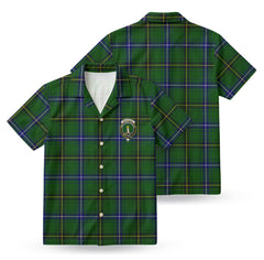 Henderson Modern Tartan Crest Hawaiian Shirt