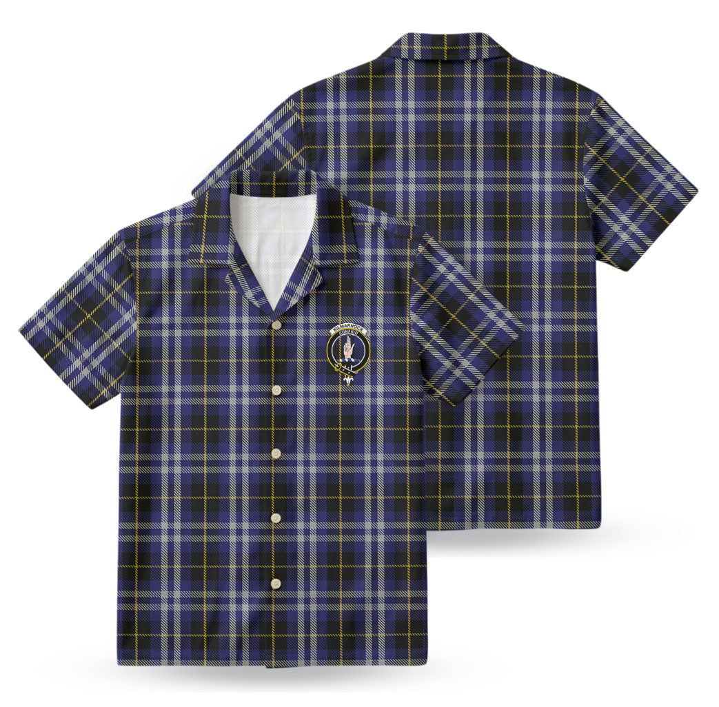 Kilmarnock Tartan Crest Hawaiian Shirt