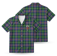 Logan Ancient Tartan Crest Hawaiian Shirt