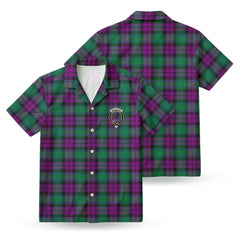 MacArthur - Milton Tartan Crest Hawaiian Shirt