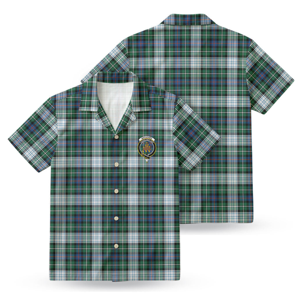 MacKenzie Dress Ancient Tartan Crest Hawaiian Shirt
