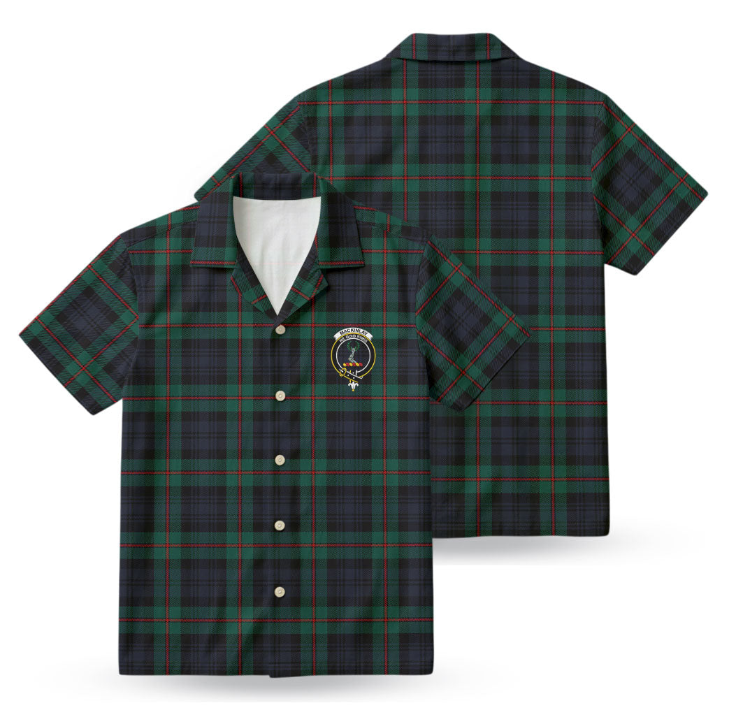 MacKinlay Modern Tartan Crest Hawaiian Shirt