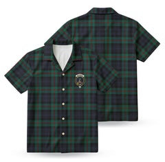 MacKinlay Modern Tartan Crest Hawaiian Shirt