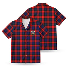 MacLachlan Modern Tartan Crest Hawaiian Shirt