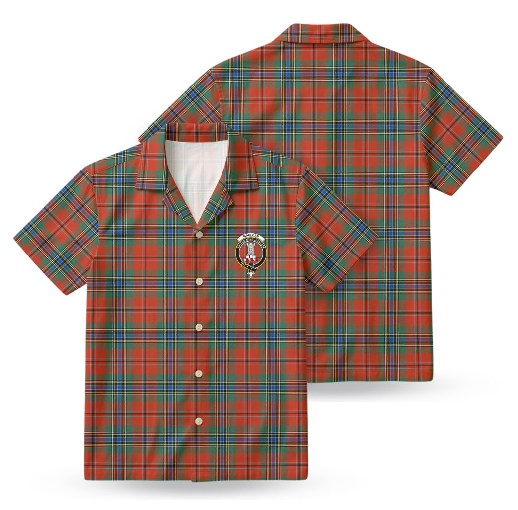 MacLean of Duart Ancient Tartan Crest Hawaiian Shirt