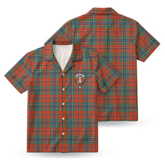 MacLean of Duart Ancient Tartan Crest Hawaiian Shirt