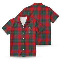 MacPhail Clan Tartan Crest Hawaiian Shirt