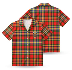 Makgill Tartan Crest Hawaiian Shirt