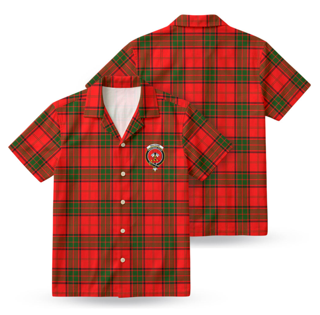 Maxtone Tartan Crest Hawaiian Shirt