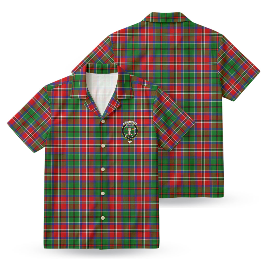 McCullough Tartan Crest Hawaiian Shirt