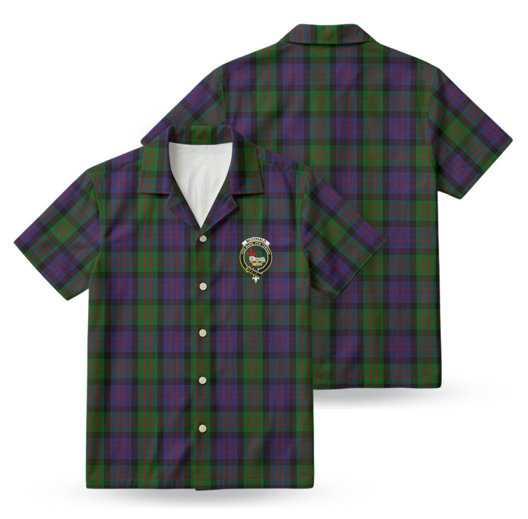 McDonald Tartan Crest Hawaiian Shirt