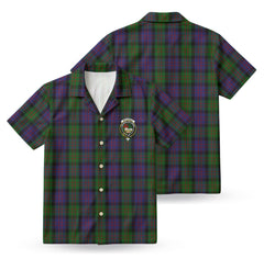 McDonald Tartan Crest Hawaiian Shirt