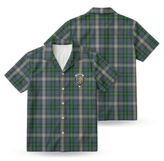 McDowall Tartan Crest Hawaiian Shirt