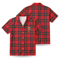 McGillivray Modern Tartan Crest Hawaiian Shirt