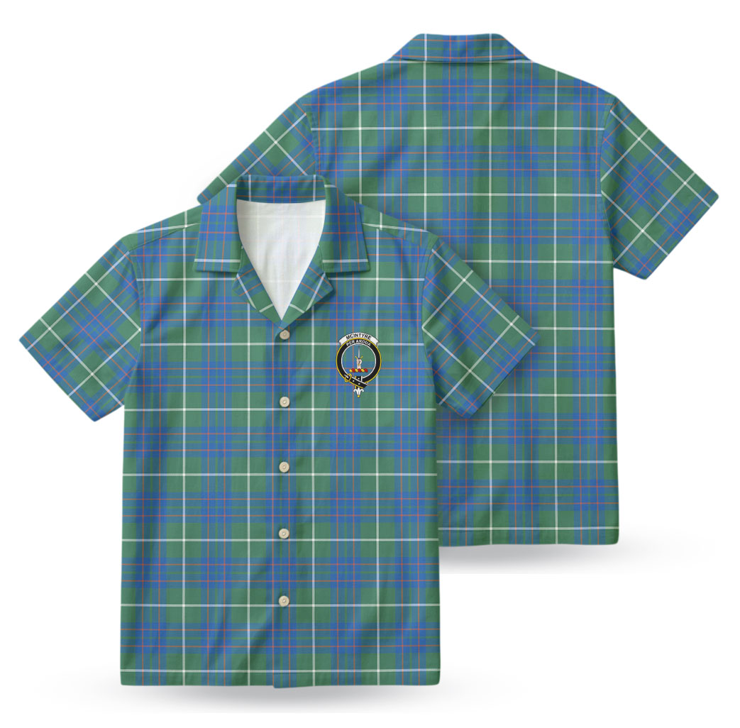 McIntyre Hunting Ancient Tartan Crest Hawaiian Shirt