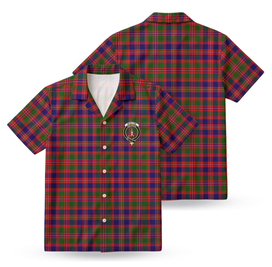 McIntyre Modern Tartan Crest Hawaiian Shirt