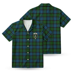 McKay Modern Tartan Crest Hawaiian Shirt