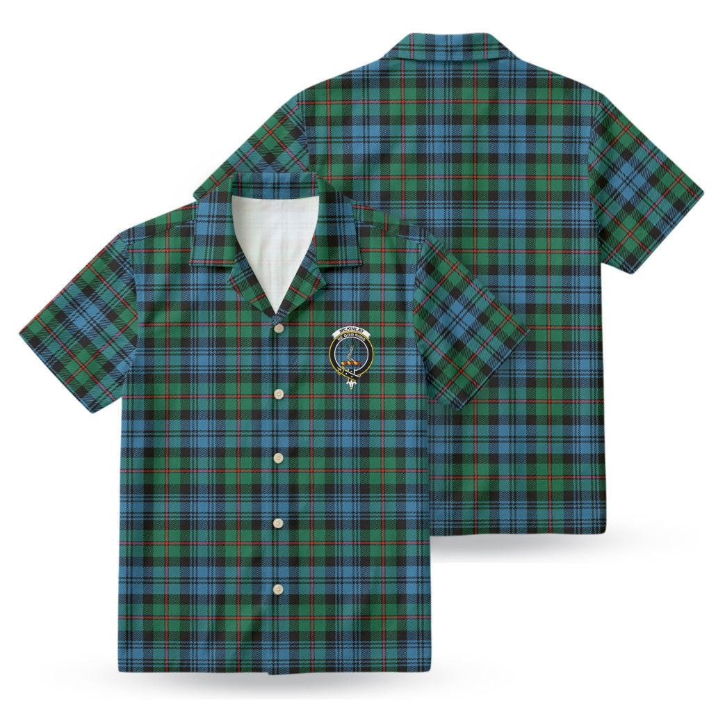 McKinlay Ancient Tartan Crest Hawaiian Shirt