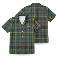 McLellan Ancient Tartan Crest Hawaiian Shirt