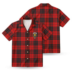 McLeod of Raasay Tartan Crest Hawaiian Shirt