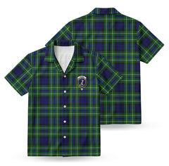 McNeil of Colonsay Modern Tartan Crest Hawaiian Shirt