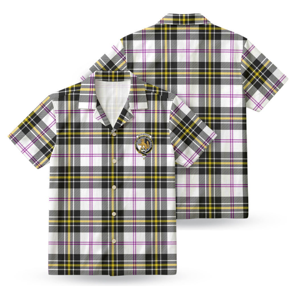 McPherson Dress Modern Tartan Crest Hawaiian Shirt